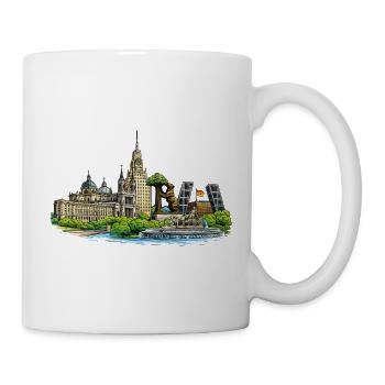 Madrid Skyline - Mug - white - Right