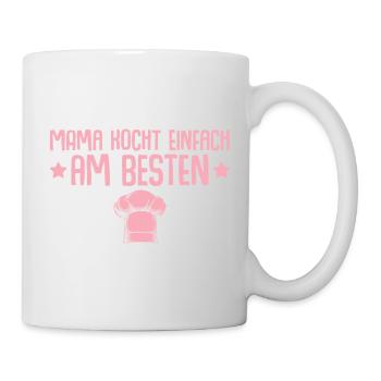 Mom simply cooks best - Mother's Day - Mug - white - Right