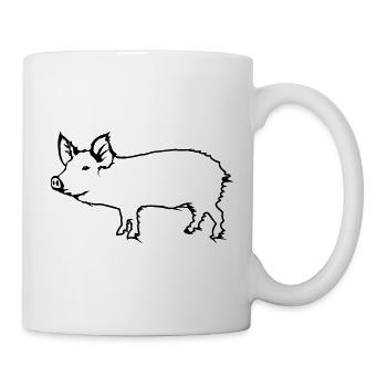 pig - Mug - white - Right