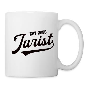 Juriste 2026 Diplôme d’études de droit Étudiant en droit - Mug blanc - blanc - Droite