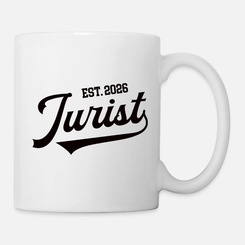 Jurist 2026 Diploma Study Law Study Student - Mug - white