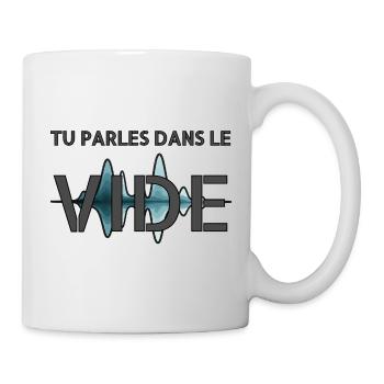 L'invisible. - Mug blanc - blanc - Droite