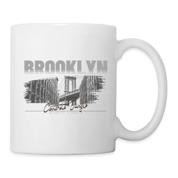 Brooklyn Concrete Jungle Streetwear - Tasse - Weiß - Rechts