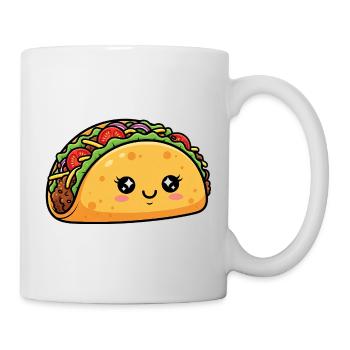 Kawaii Taco - Tasse - Weiß - Rechts