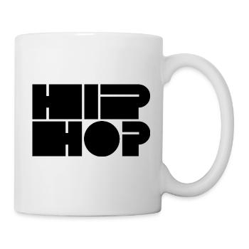 Hip Hop bold logo - Mug - white - Right