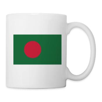 Bangladesh flag - Mug - white - Right