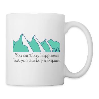 Skyline des Teal-Berges - Tasse - Weiß - Rechts