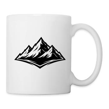 Mountains Symbol Alps - Mug - white - Right