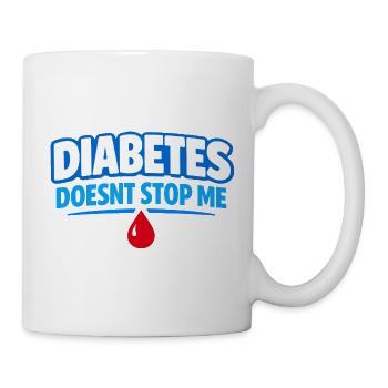 Blutzucker-insulin-unterstützung Typ Eins Stolz - Tasse - Weiß - Rechts