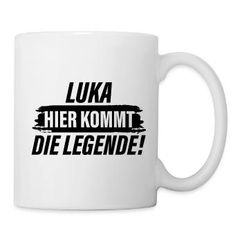 Luka, here comes the legend - Mug - white - Right