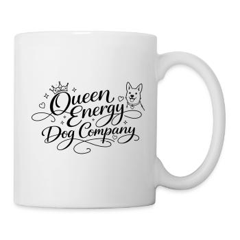 Queen Energy, Dog Company - Tasse - Weiß - Rechts