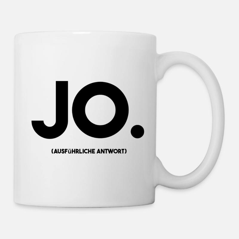 Jo - Mug blanc - blanc