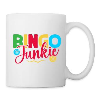 Bingo Game Bingo Junkie Bingo - Mug - white - Right