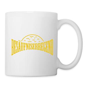 Die Lage ist Besäufniserregend - Tasse - Weiß - Rechts