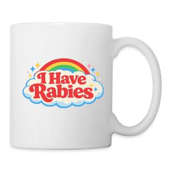 I have rabies - Mug - white - Right