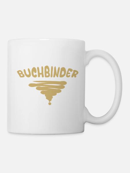 Style Buchbinder - Tasse - Weiß
