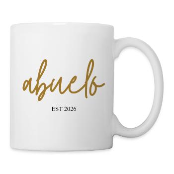 Abuelo est 2026 - Tasse - Weiß - Rechts