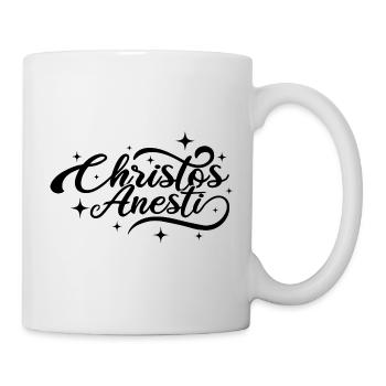 Christos Anesti Orthodoxer Osterpascha - Tasse - Weiß - Rechts