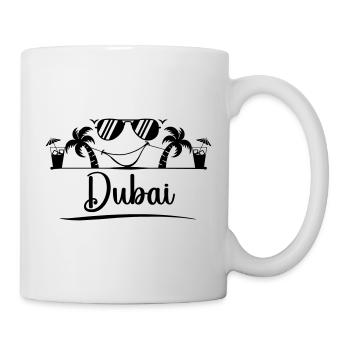 Dubaï - Mug blanc - blanc - Droite