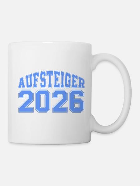 Aufsteiger 2026 - Tasse - Weiß
