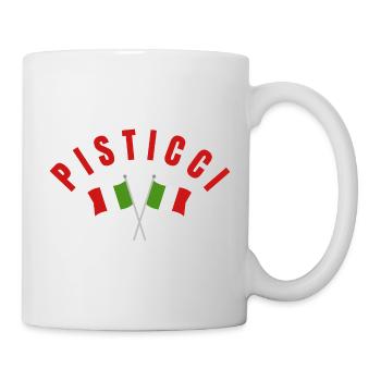 Pisticci Italian Flags - Mug - white - Right