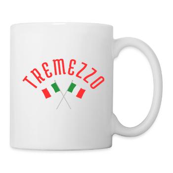 Tremezzo Italian Flags  - Mug - white - Right