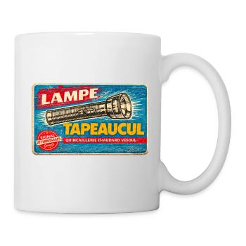 Lampe Tapeaucul – Reference 7eme compagnie - Mug blanc - blanc - Droite