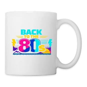Back to the 80s Neon - Mug - white - Right