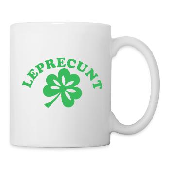 Lustiger irischer sarkastischer St. Patrick's Day - Tasse - Weiß - Rechts