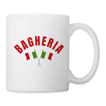 Bagheria Italian Flags - Mug - white - Right