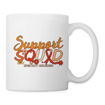 Support Squad IVF Infertility Awareness Month - Mug - white - Right