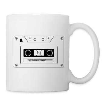 Ambiances rétro cassette – Old School cool ! - Mug blanc - blanc - Droite