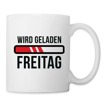 Freitag Laden - Tasse - Weiß - Rechts