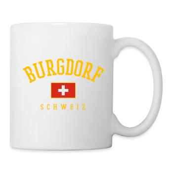 Burgdorf Schweiz Emblem - Tasse - Weiß - Rechts