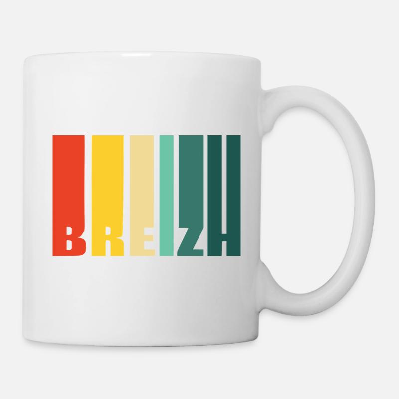 Breizh - Tasse - Weiß