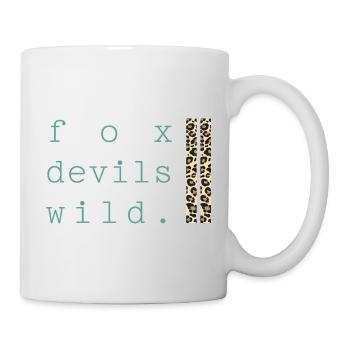 Fox Devil Wild Leopard - Mug - white - Right