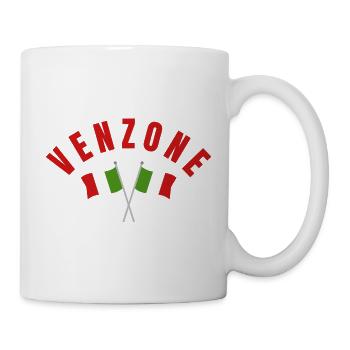 Venzone Italian Flags  - Mug - white - Right