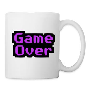  Game Over Pixel Retro - Tasse - Weiß - Rechts
