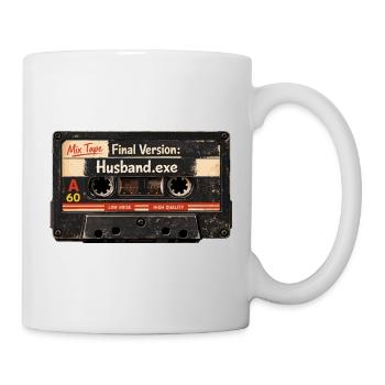 Jeune de t-shirts JGA : Husband.exe Retro Design - Mug blanc - blanc - Droite