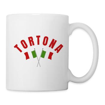 Tortona Drapeaux italiens - Mug blanc - blanc - Droite