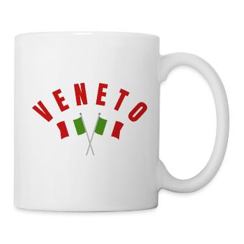 Veneto Italian Flags  - Mug - white - Right