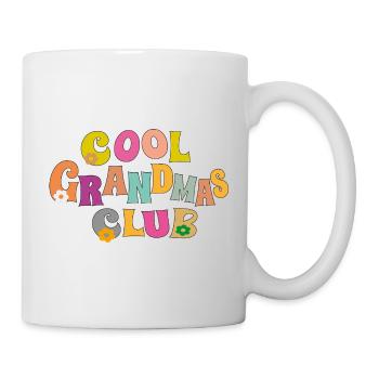 Cool Grandmas Club - Tasse - Weiß - Rechts