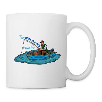 Pêche : Le Chasseur Serein - Mug blanc - blanc - Droite