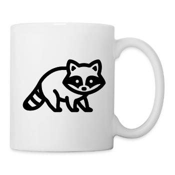 raccoon - Mug - white - Right