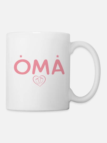 Ich werde Oma 2027 – Stolze Großmutter - Tasse - Weiß