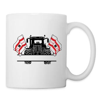 Drenthe_Tractor_Custom_Edition - Mug blanc - blanc - Droite