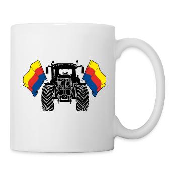 Nord Holland_Tractor_Pride - Tasse - Weiß - Rechts