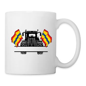 Overijssel_Tractor_Custom_Edition - Tasse - Weiß - Rechts