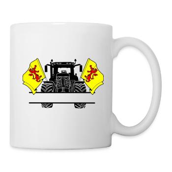 Süd Holland_Tractor_Custom_Edition - Tasse - Weiß - Rechts