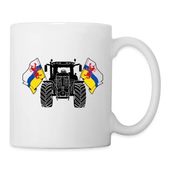 Limburg_Tractor_Pride - Tasse - Weiß - Rechts